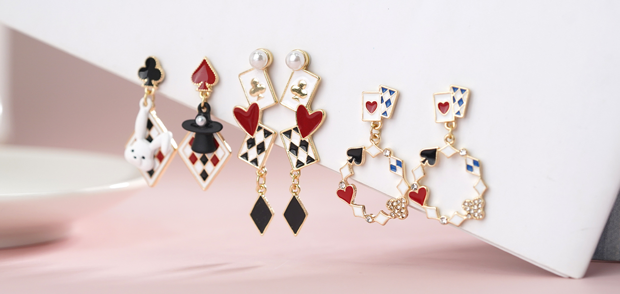 垂墜式耳環-耳環 | Earrings