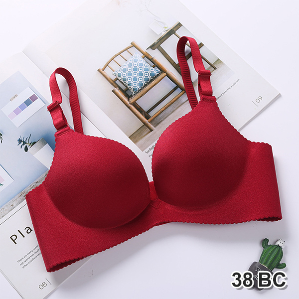 BRA023DR38 酒紅38BC