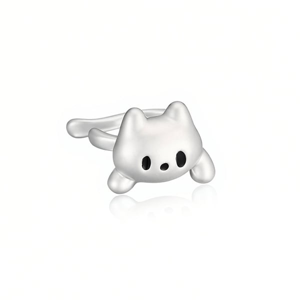 ECP152 純淨萌貓耳骨夾(單支) 左耳