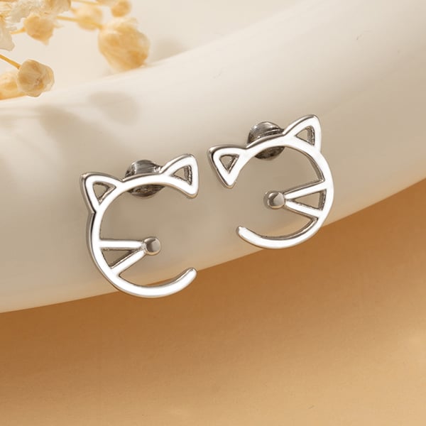 STK1435SV-N 銀色-耳針