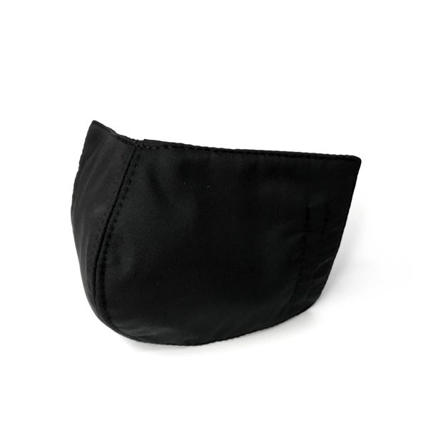 MIT台灣製-黑色純棉透氣布口罩 (成人適用)